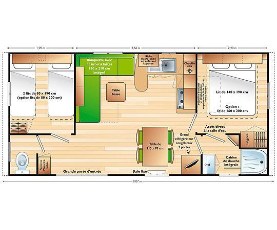 Quest En France Holidays - Mobile Home At Jard Sur Mer 外观 照片